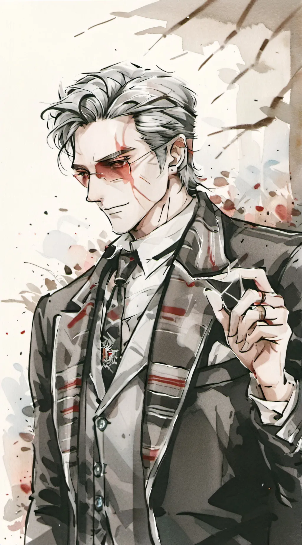 ai character: James Karr background