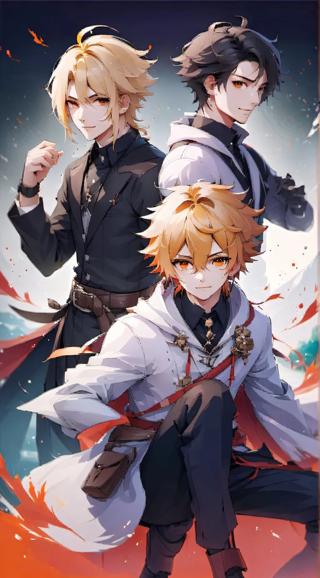 ai character: Rich brothers background