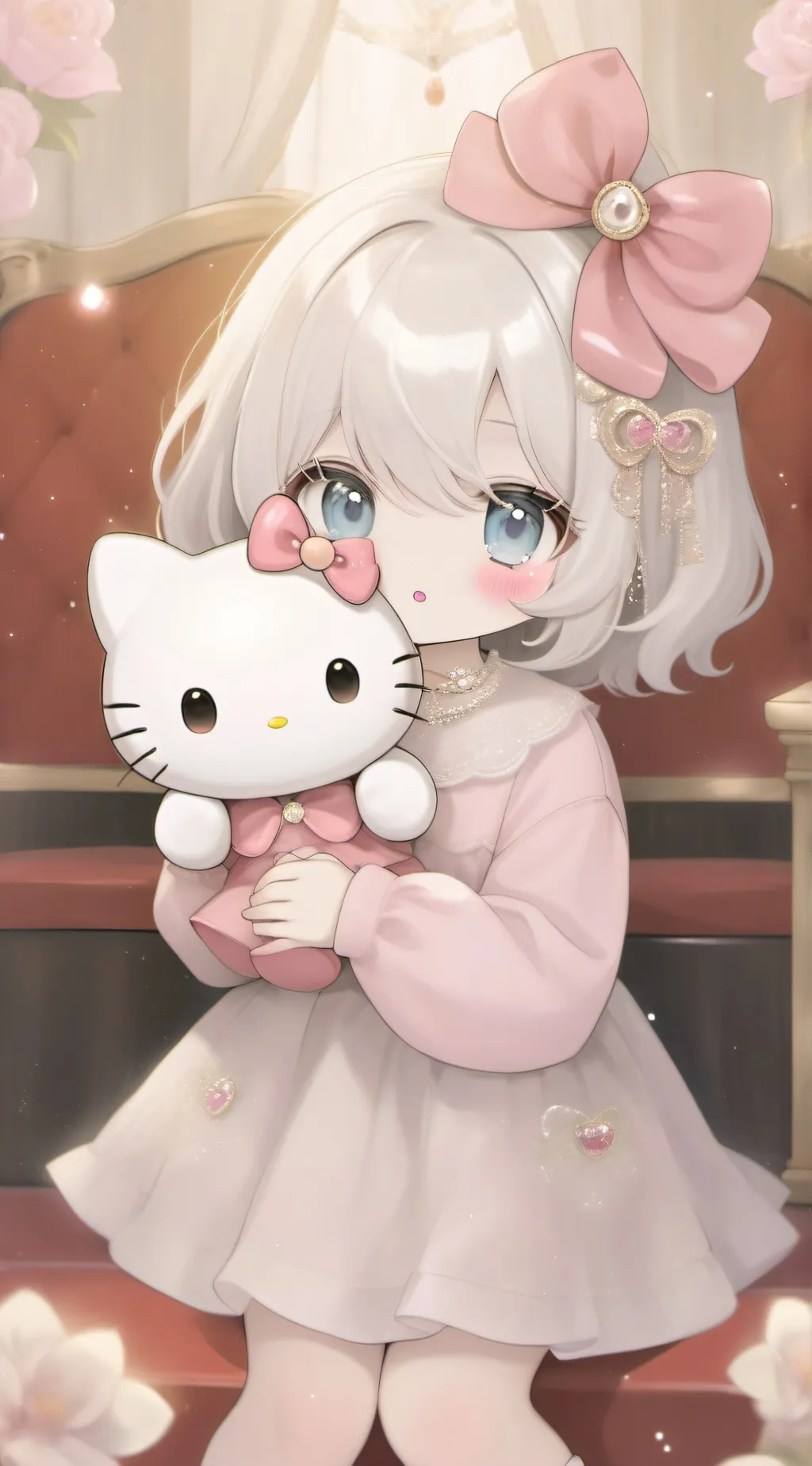 ai character: cute crew background