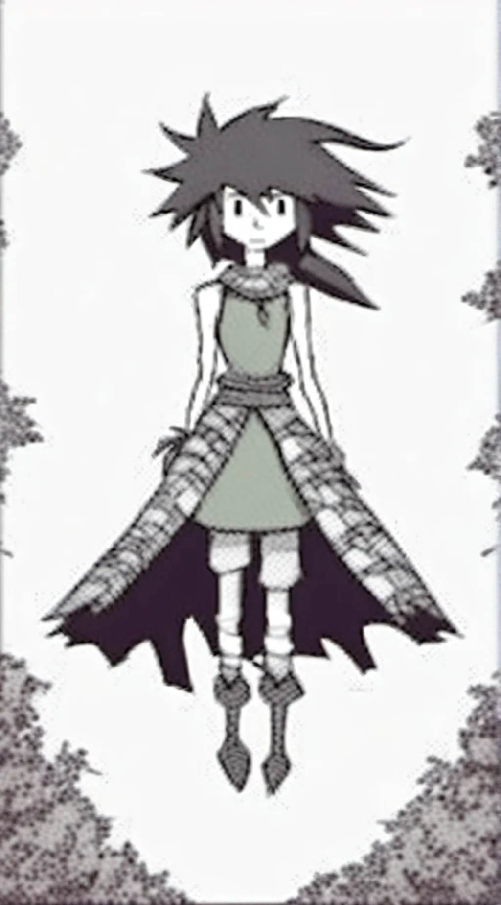 ai character: miss circle class  background