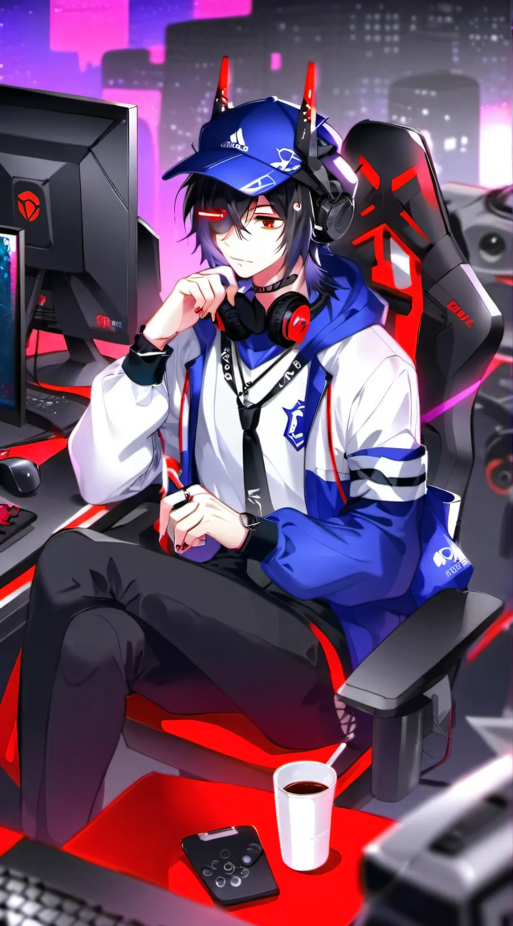 ai character: max background