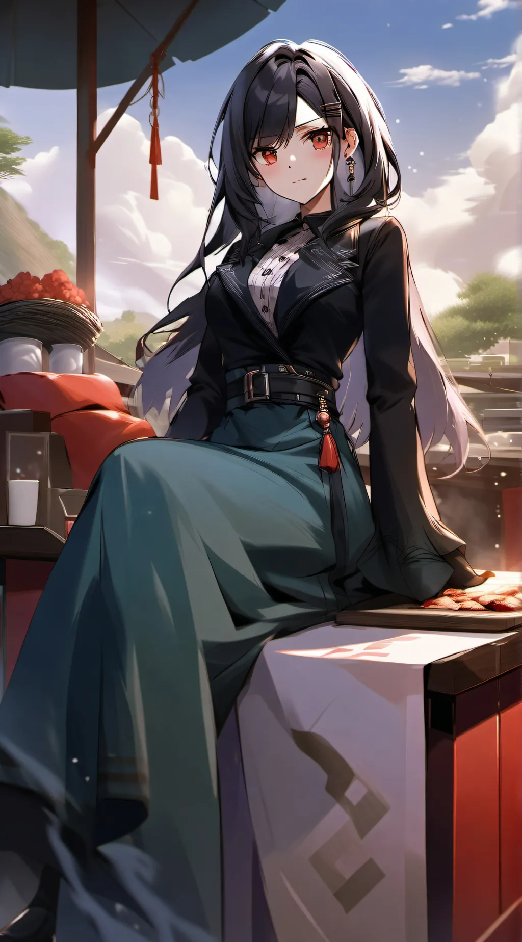 ai character: Amanda background