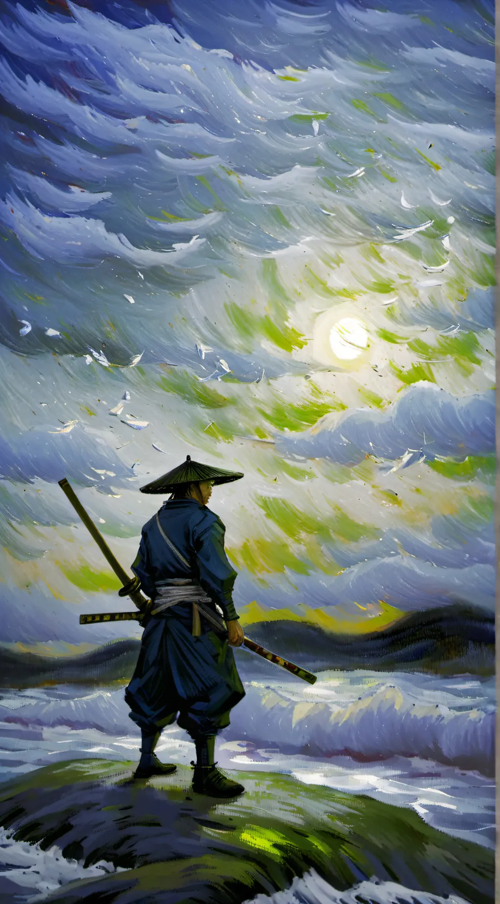 ai character: Sengoku Jidai background