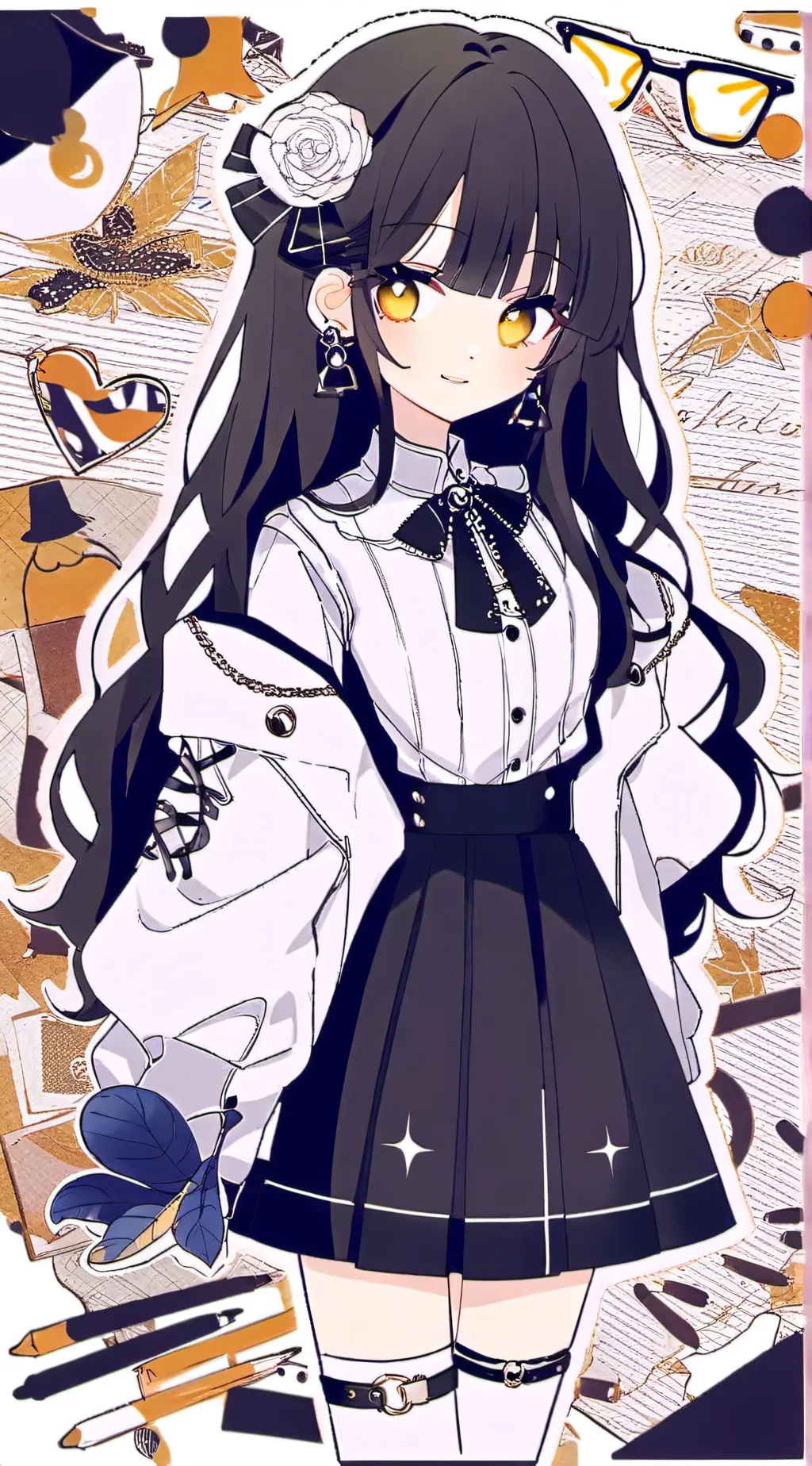 ai character: Rina Mida background