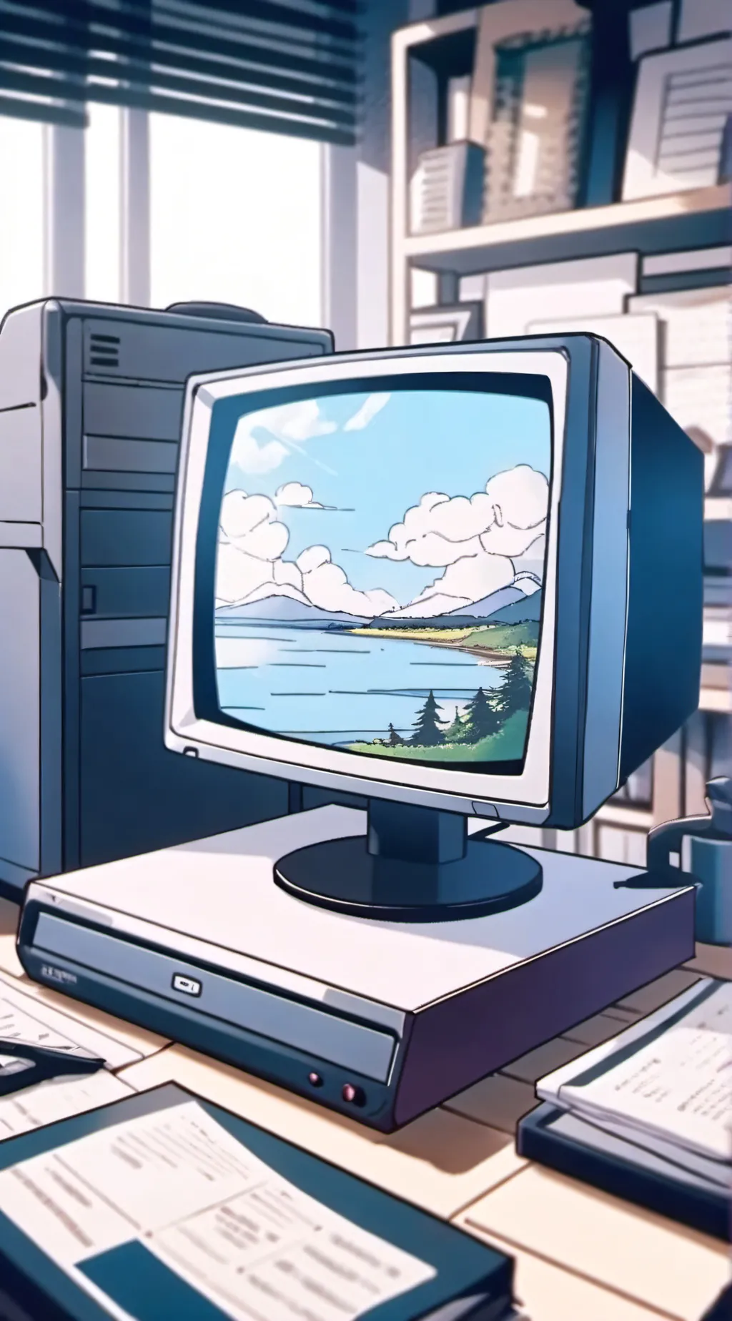 ai character: SAM automatic AI. background