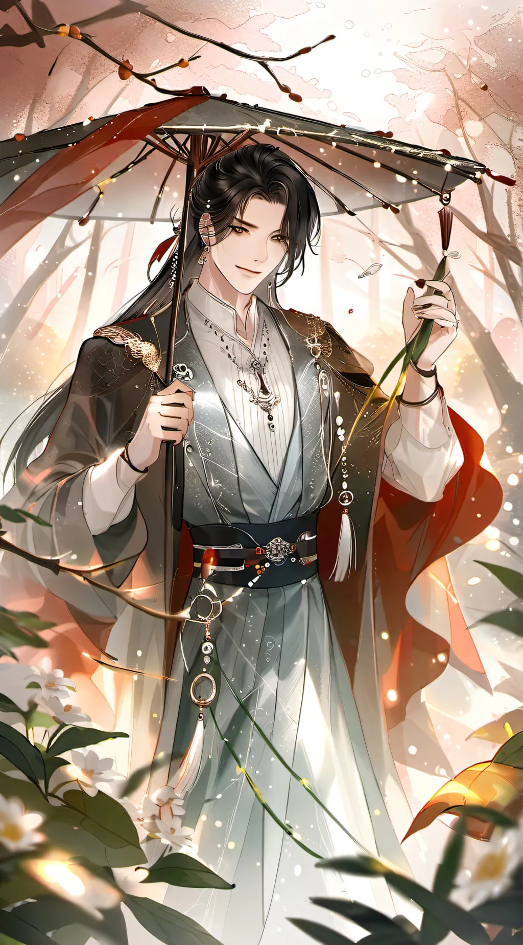 ai character: Dilan👑🦋🍂 background