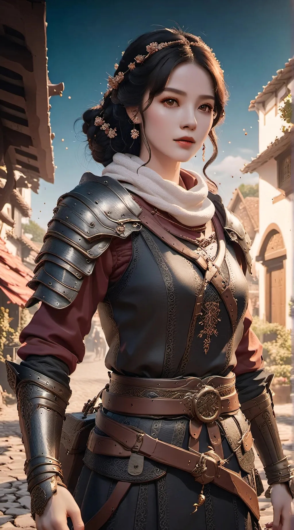 ai character: Aria background