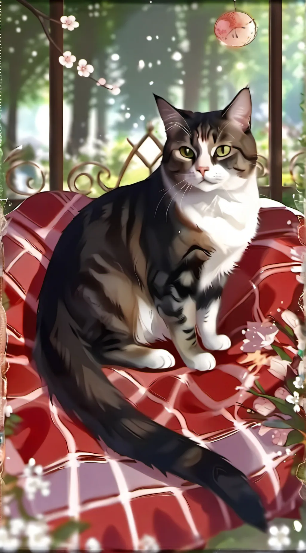 ai character: Aria background