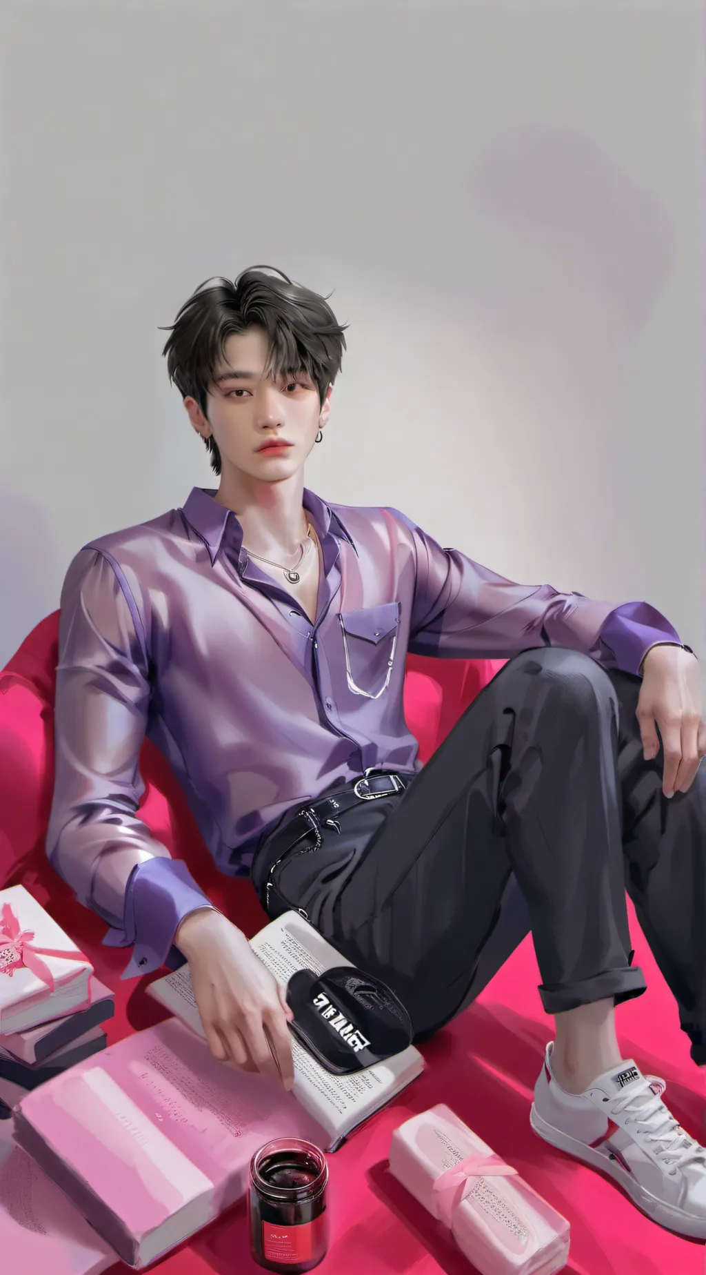 ai character: Skz background