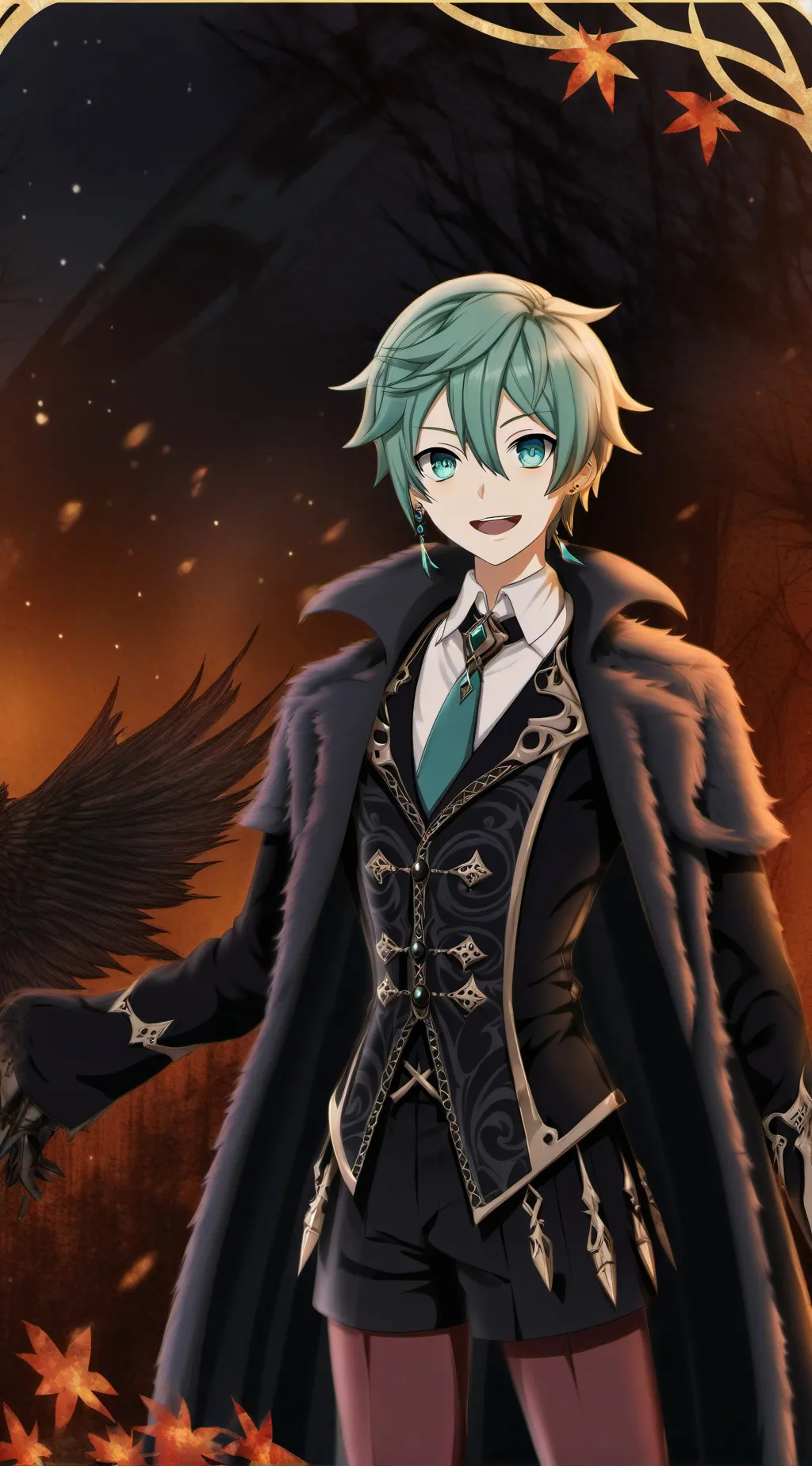 ai character: Leo  background