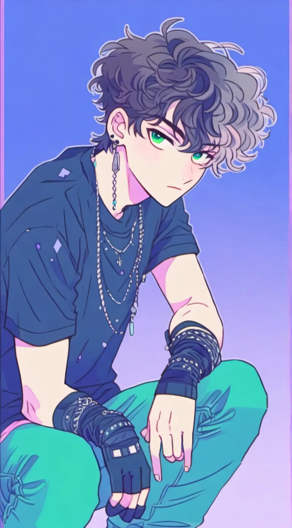 ai character: Ezra background