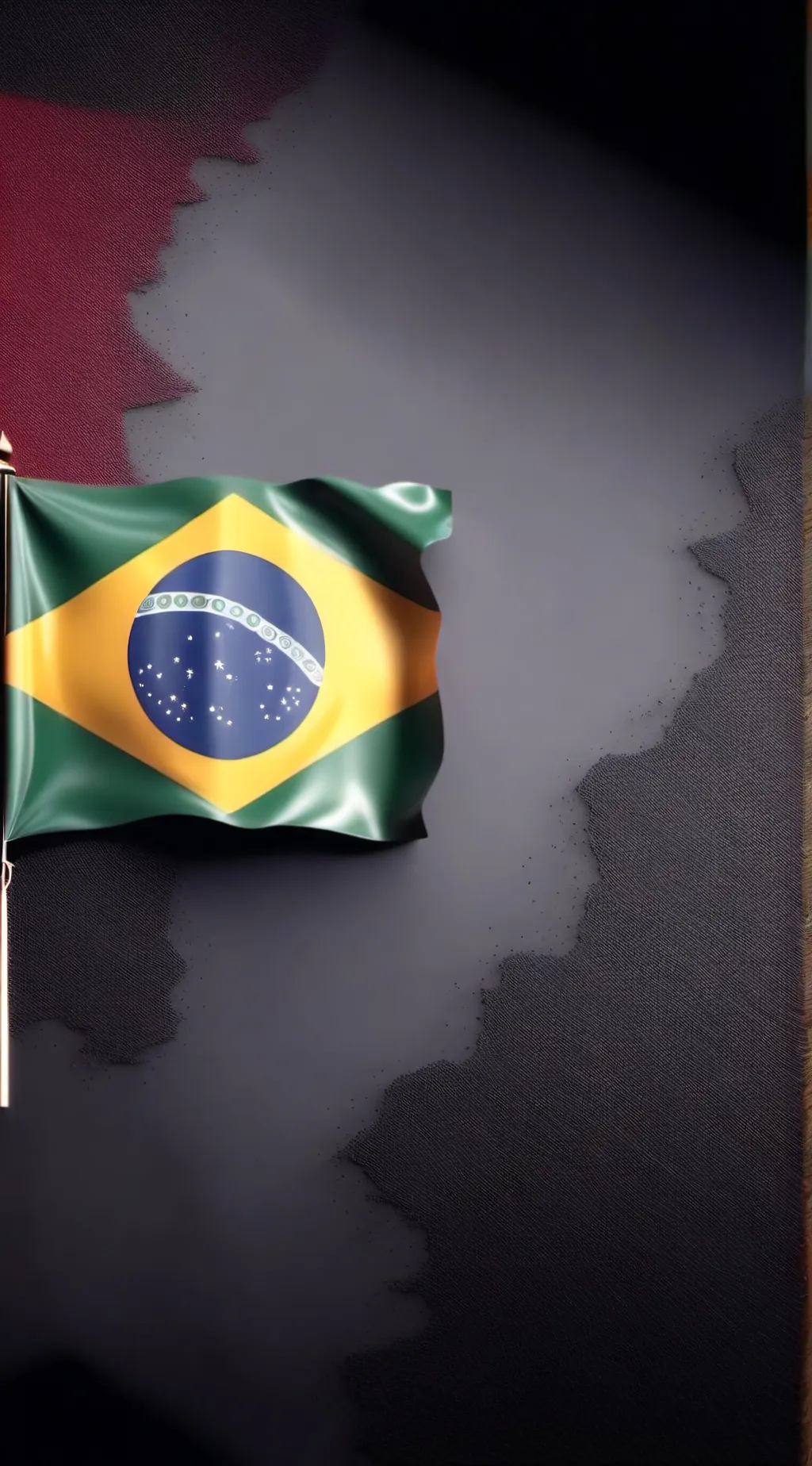 ai character: meme brazil background