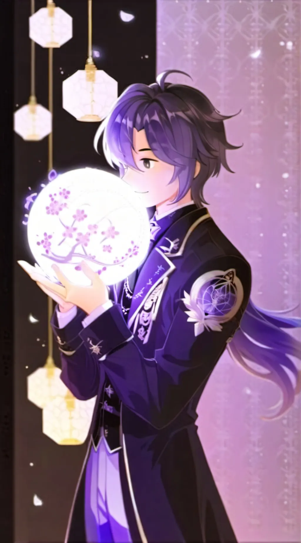 ai character: pur background