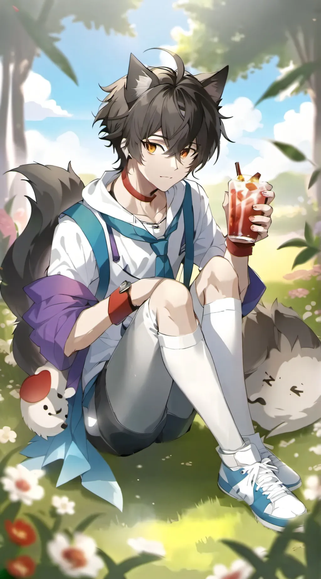 ai character: cash  background