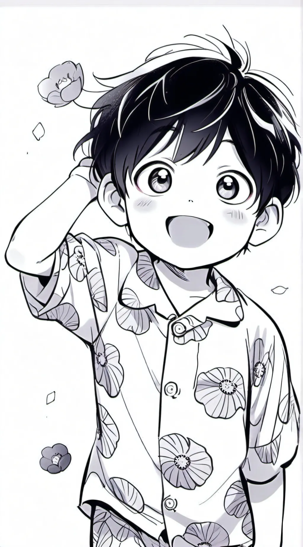 ai character: this is a test background