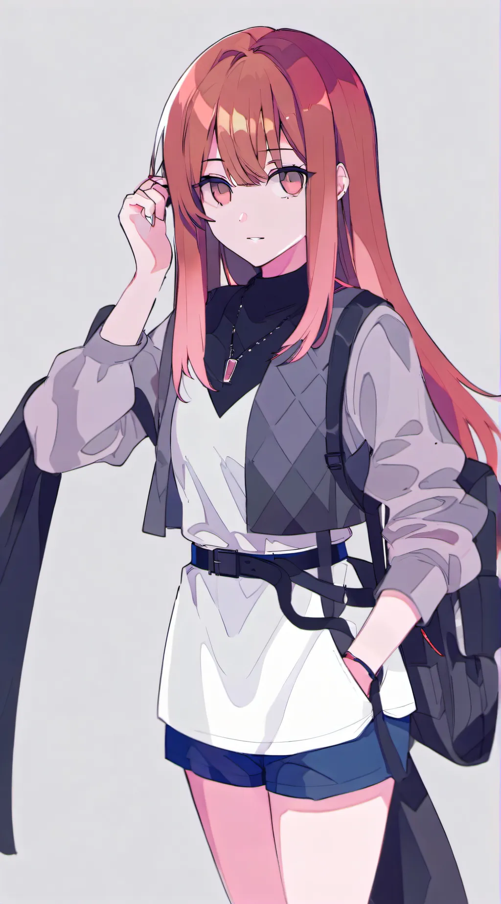 ai character: Ash  background