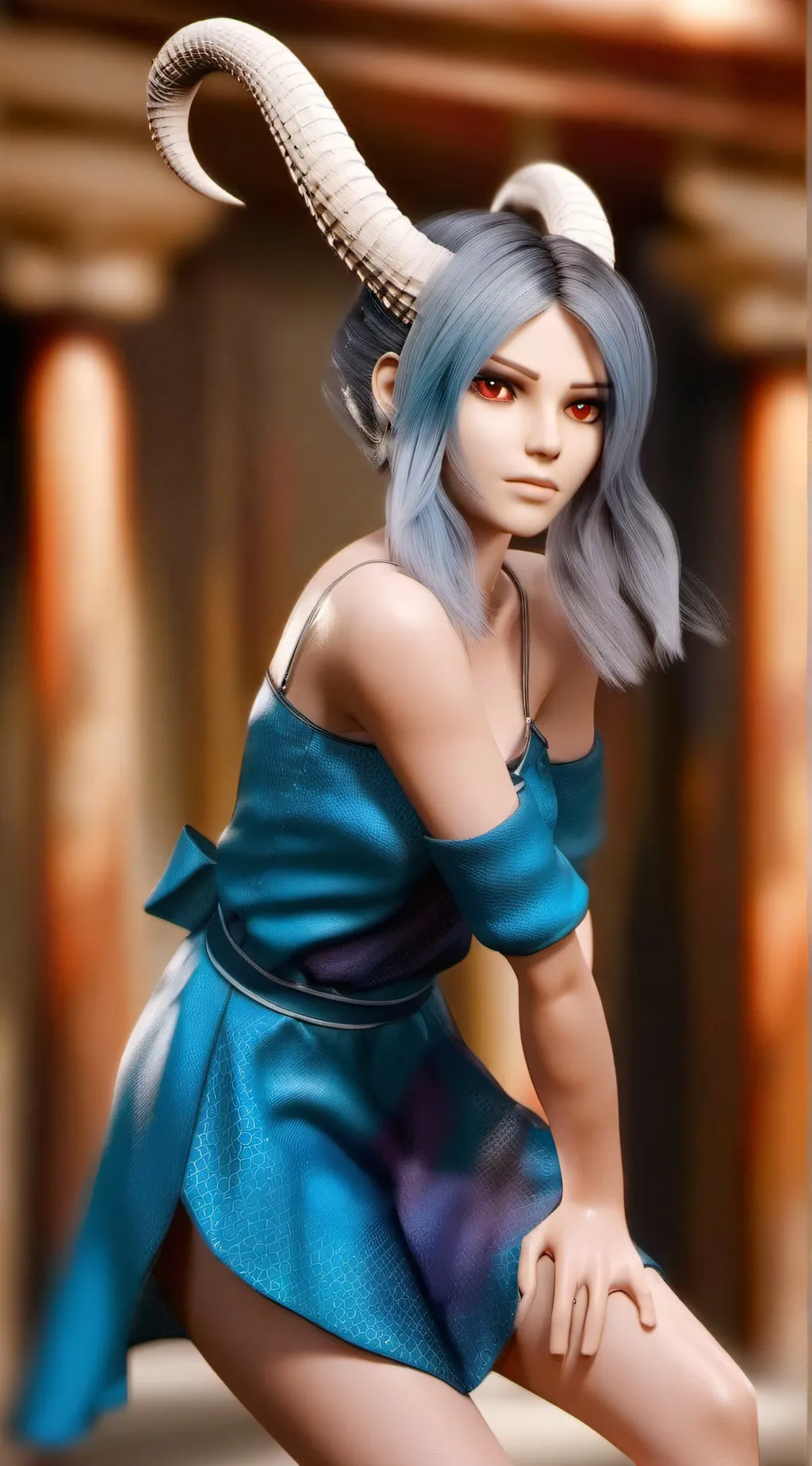 ai character: Arielle background