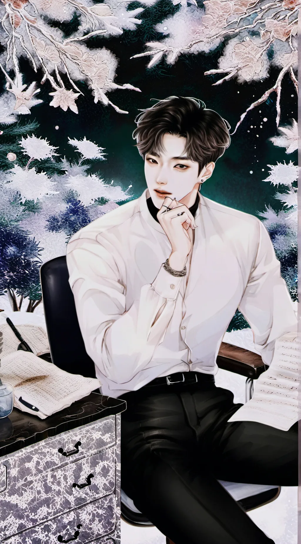 ai character: felix kang background