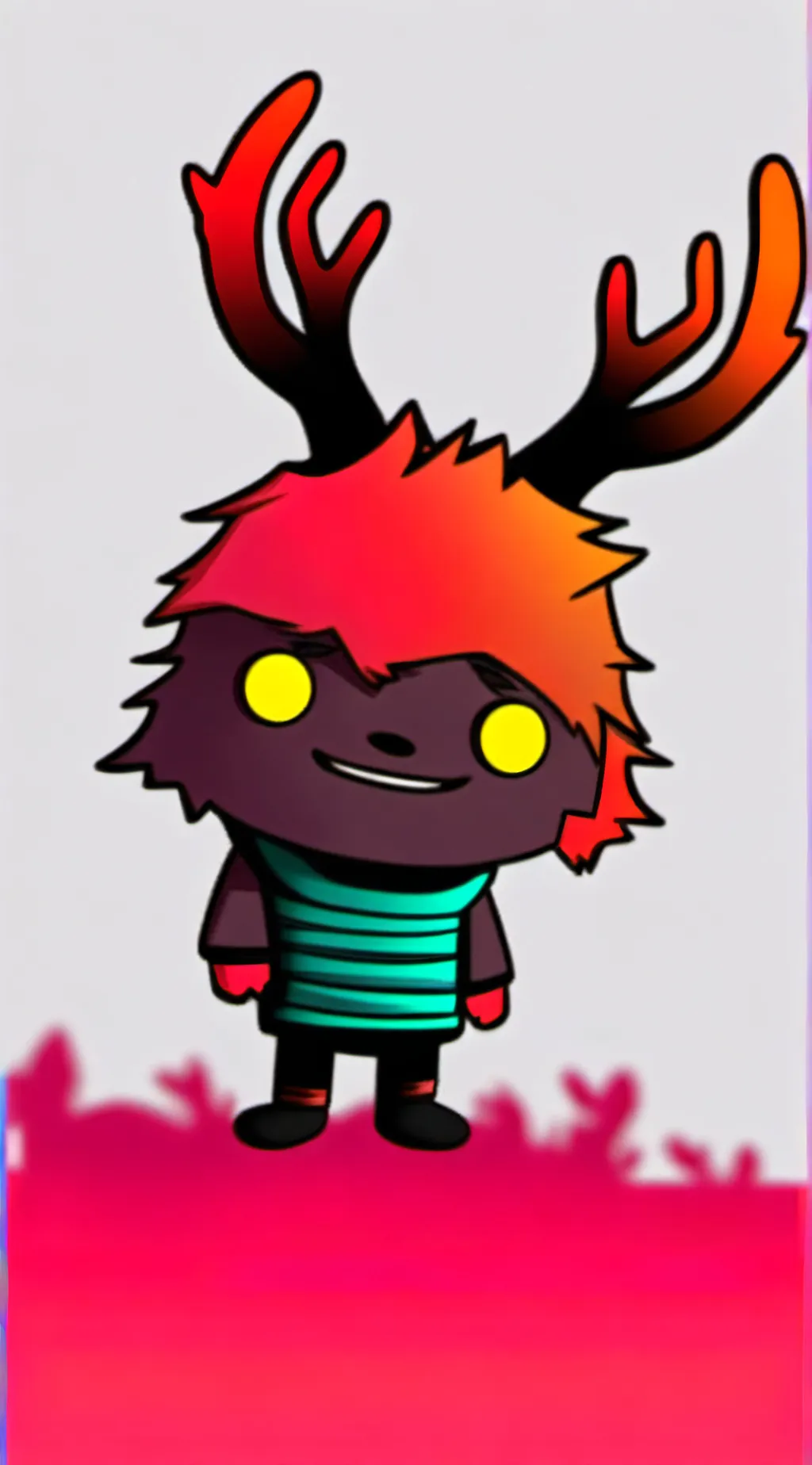 ai character: Alastor cat  background