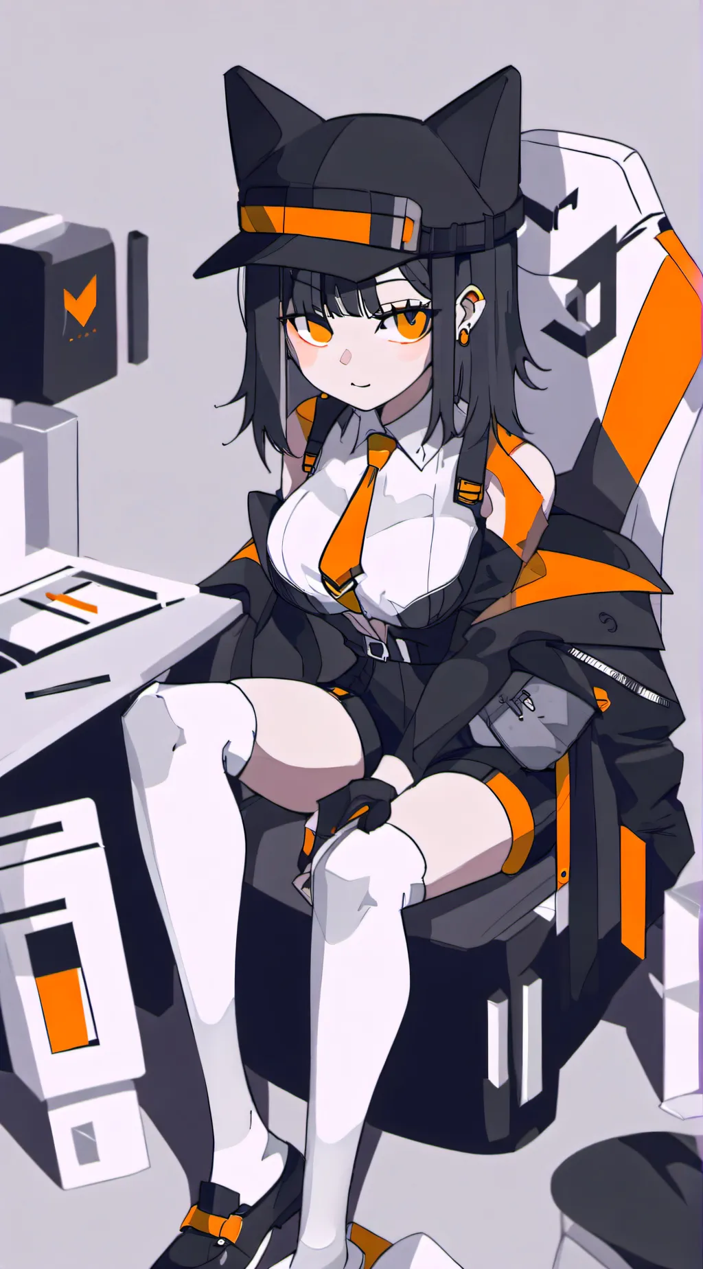 ai character: Luna background