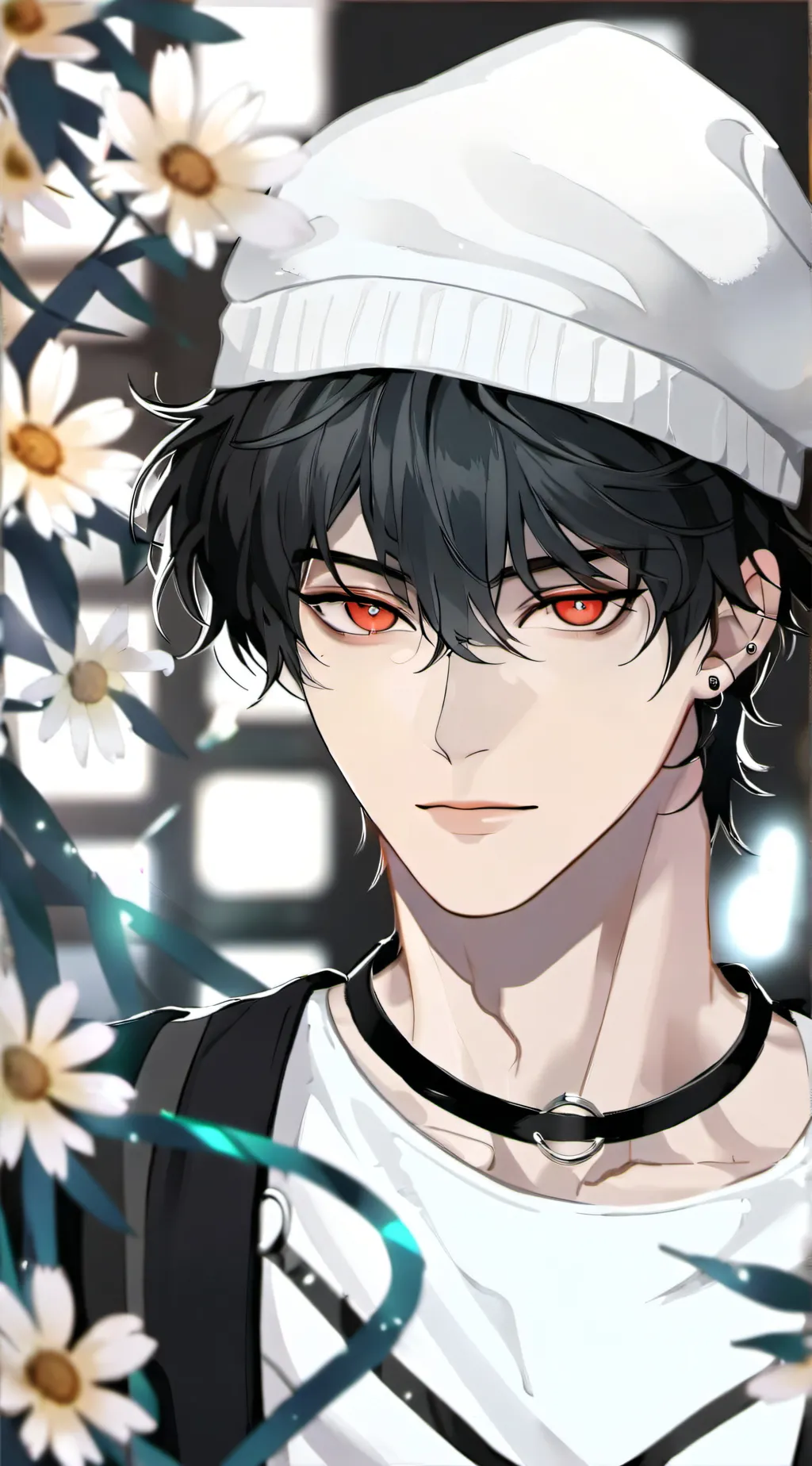 ai character: August  background