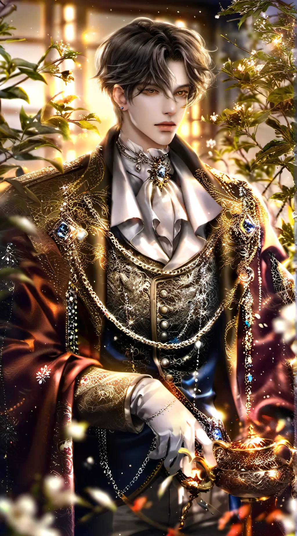 ai character: prince Jake  background