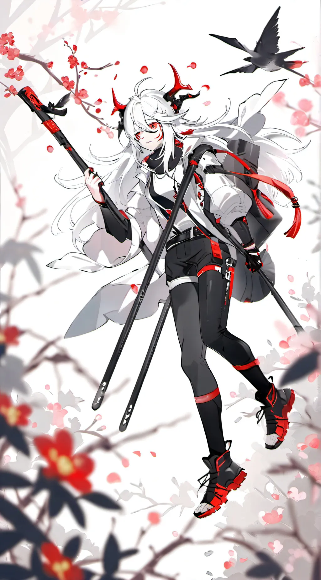 ai character: Komi-San Remake background