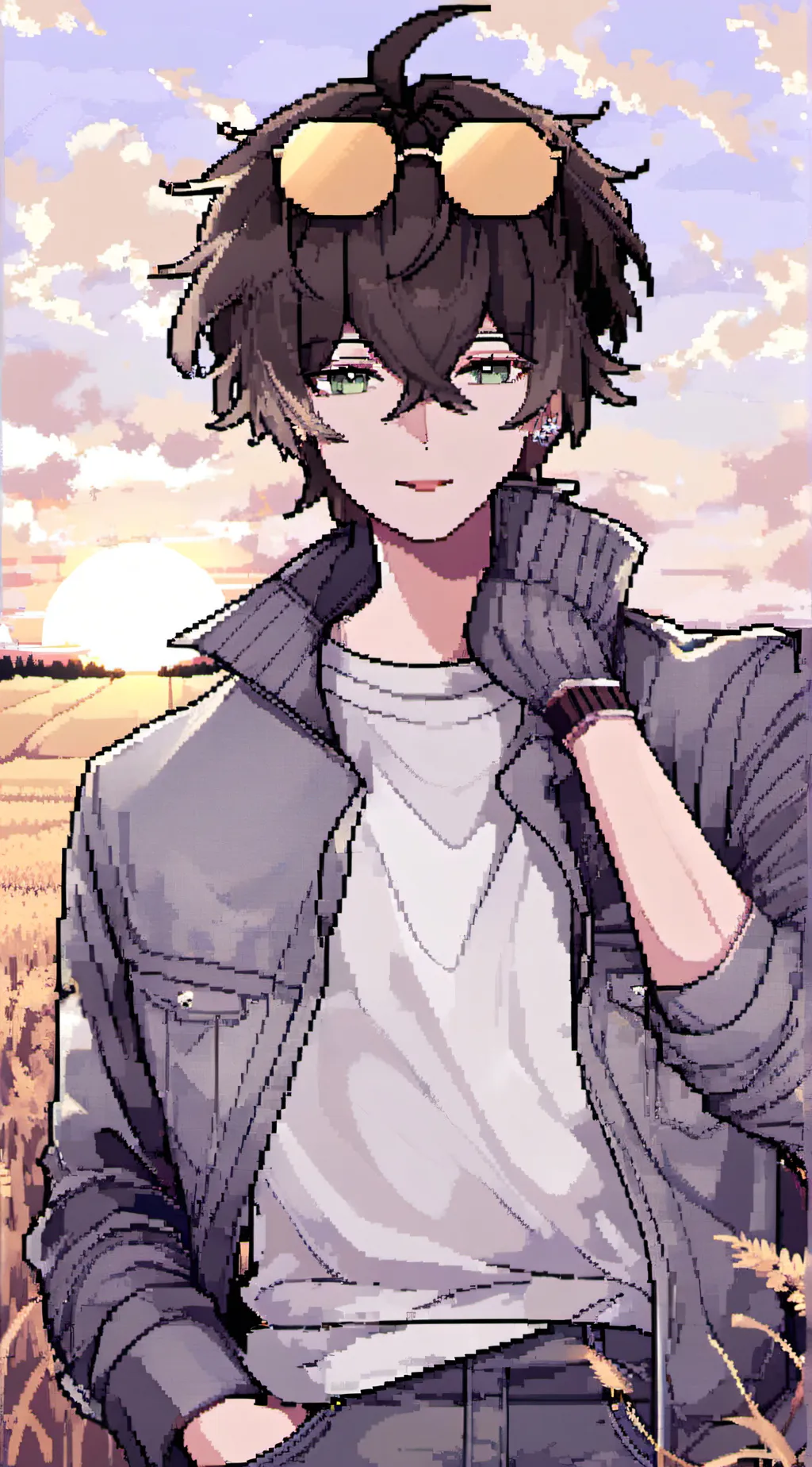 ai character: →Vincent← background