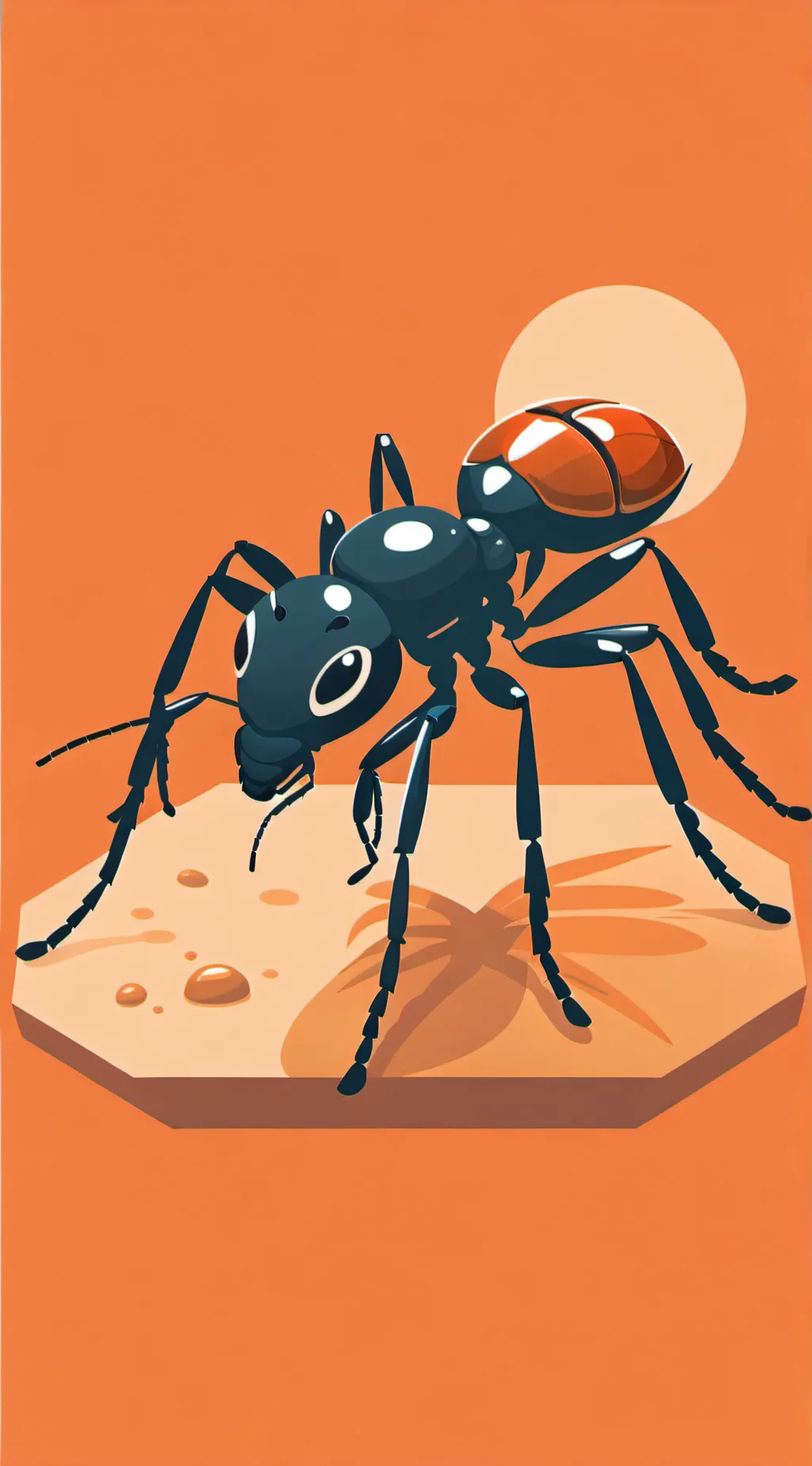 ai character: queen ant background