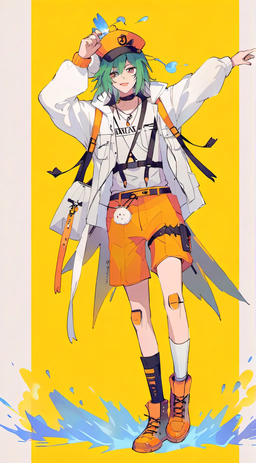 ai character: Marco background