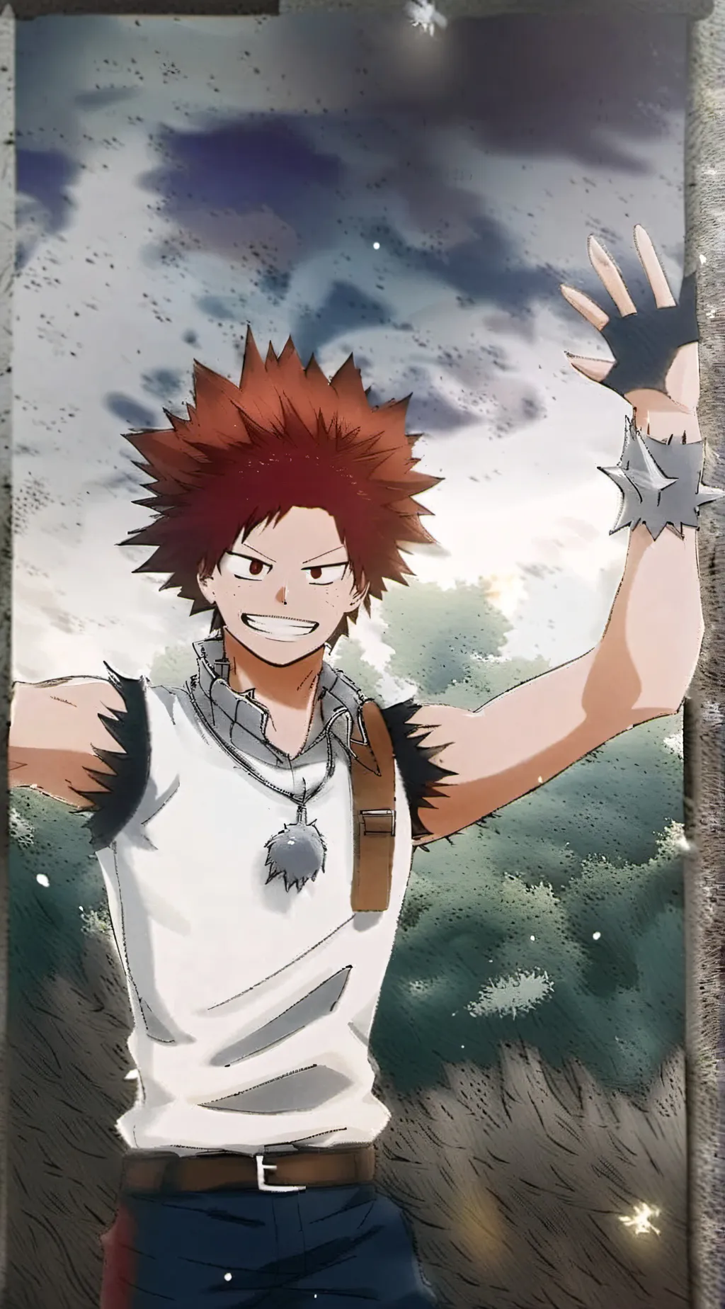 ai character: Kirishima 🗿 background
