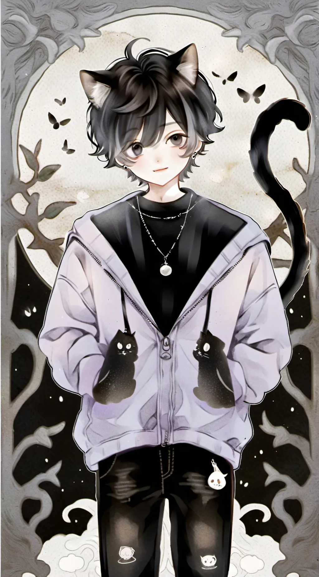 ai character: ~♥︎✦sᴀᴍᴍʏ..✦♥︎~ background