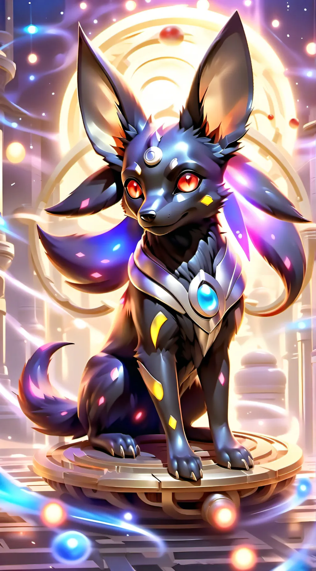 ai character: Luna's Adoption  background