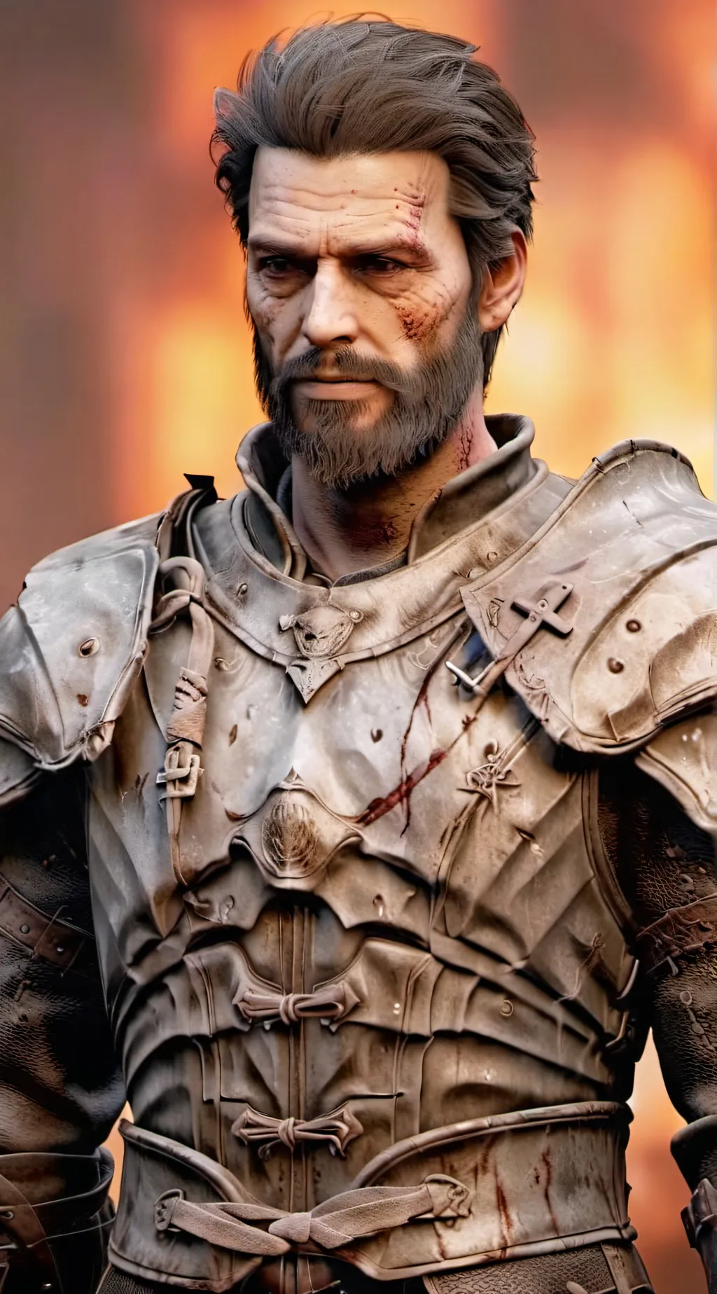 ai character: Undead Paladin background