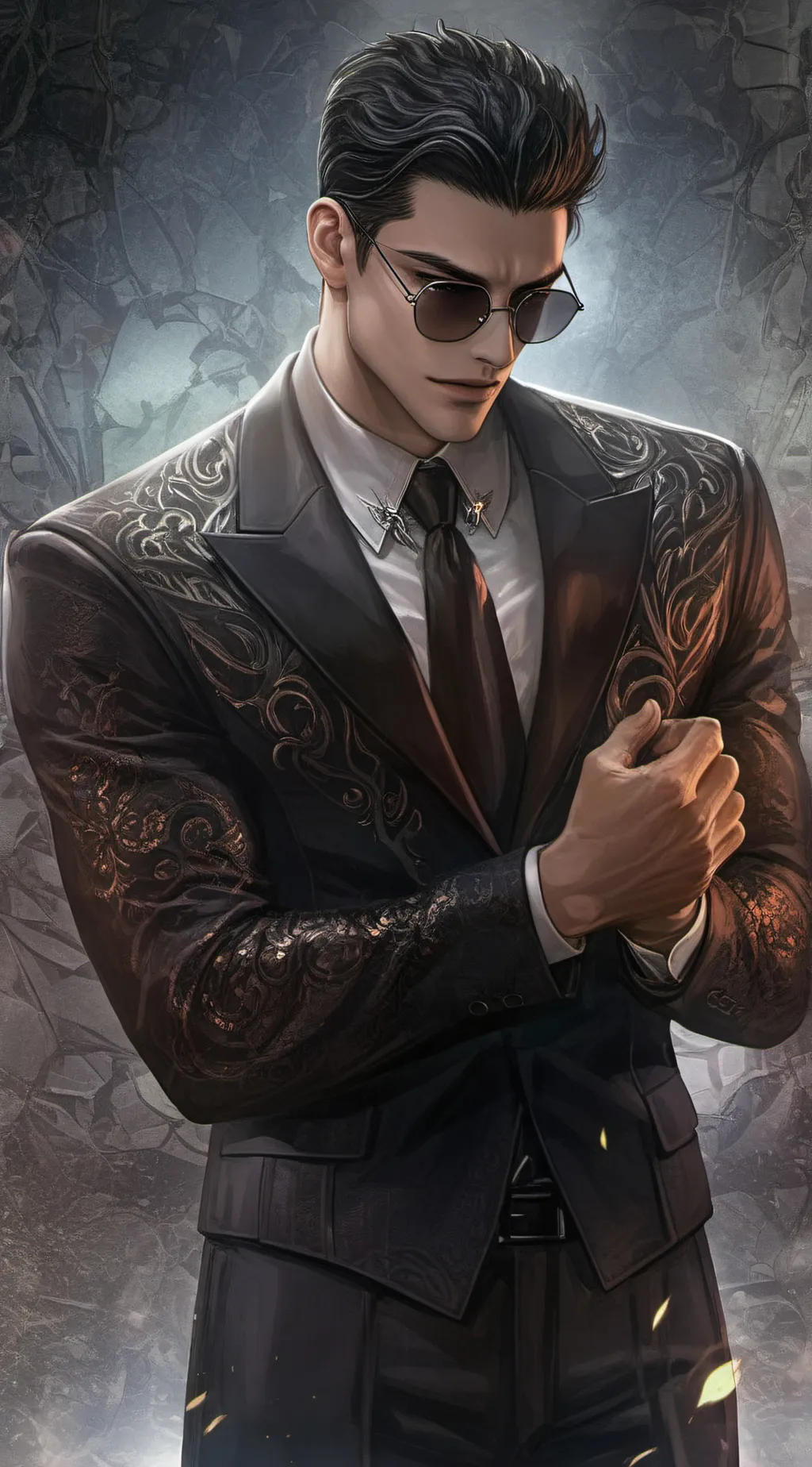 ai character: Daniel Casey background