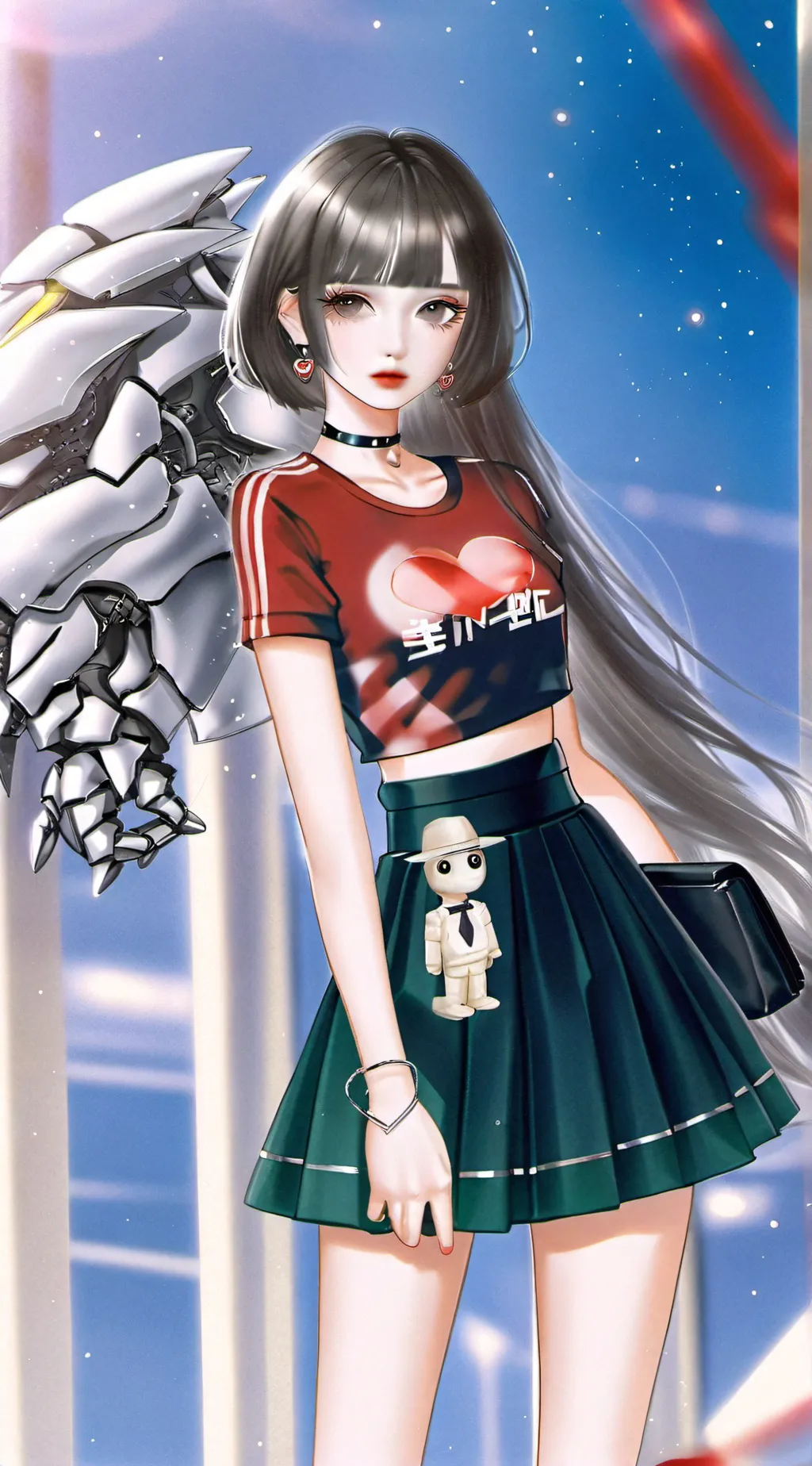 ai character: sarah background