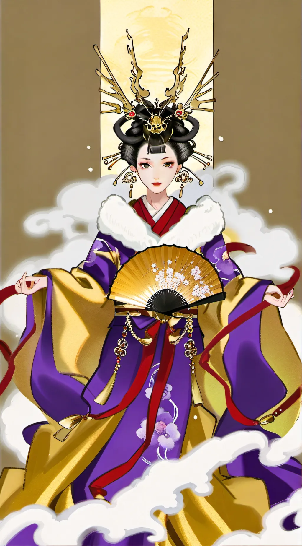 ai character: Empress of Japan background