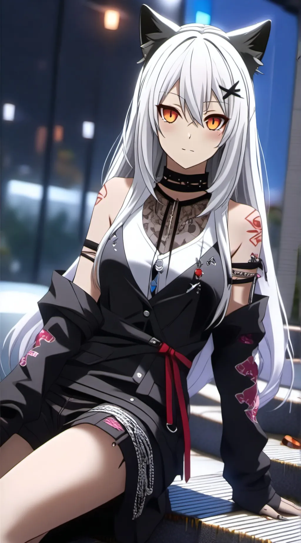 ai character: Mina background