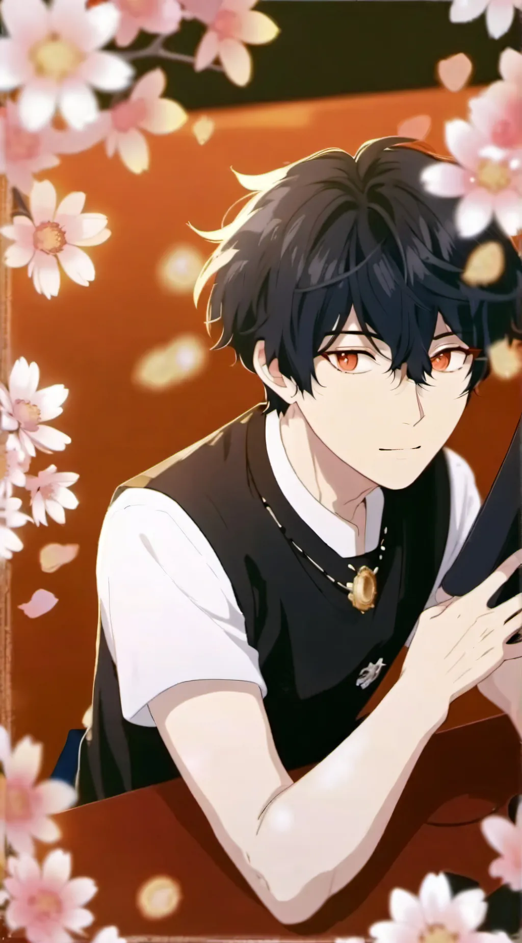 ai character: Maxwell  background