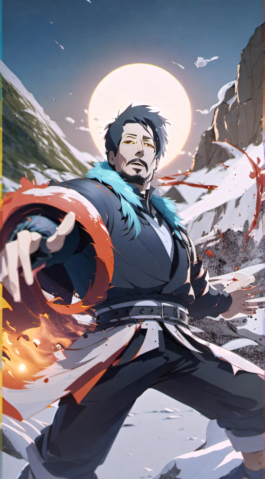 ai character: Trash ahh rizzler  background