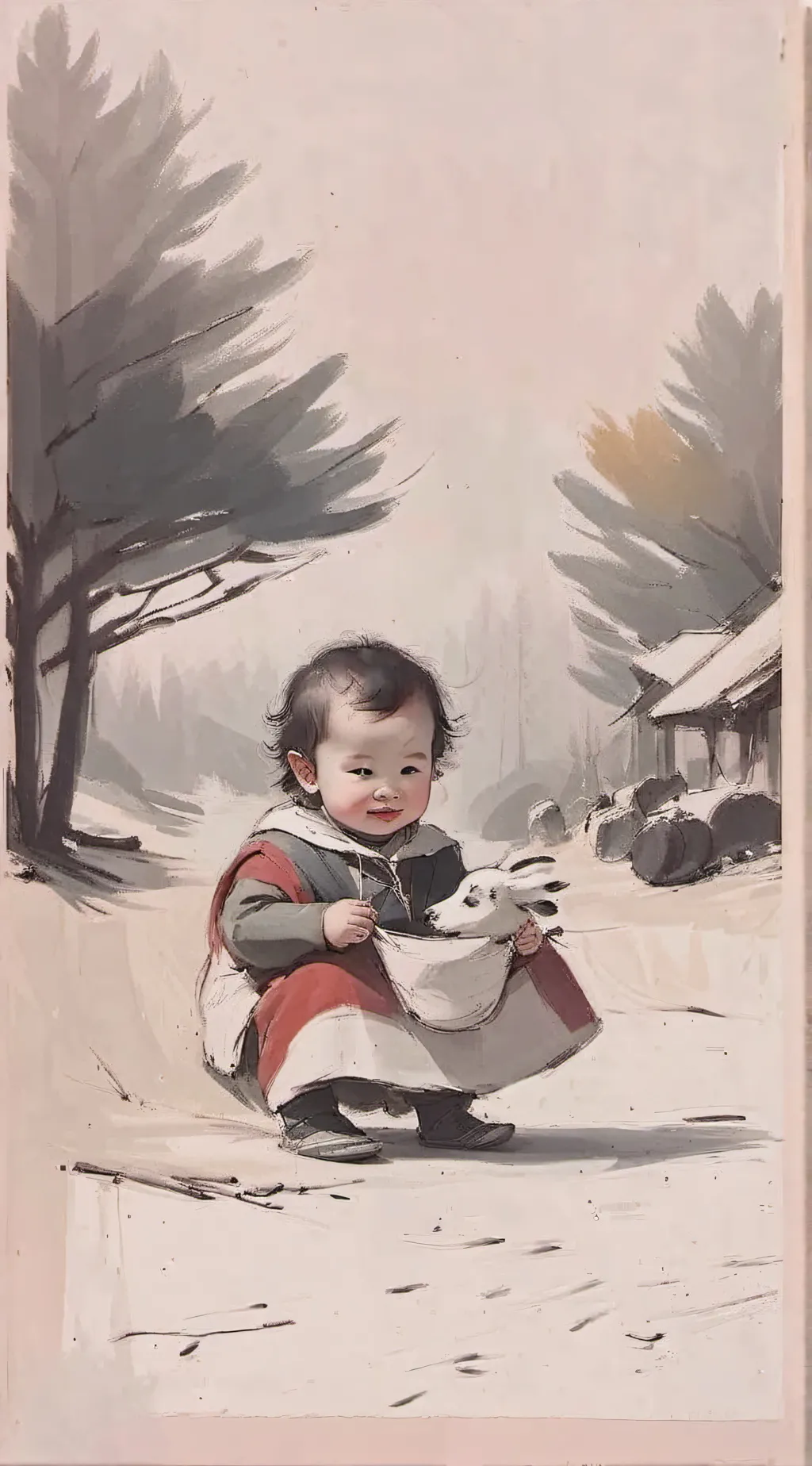 ai character: Baby background