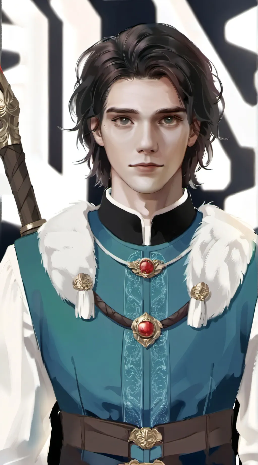 ai character: John Snow background