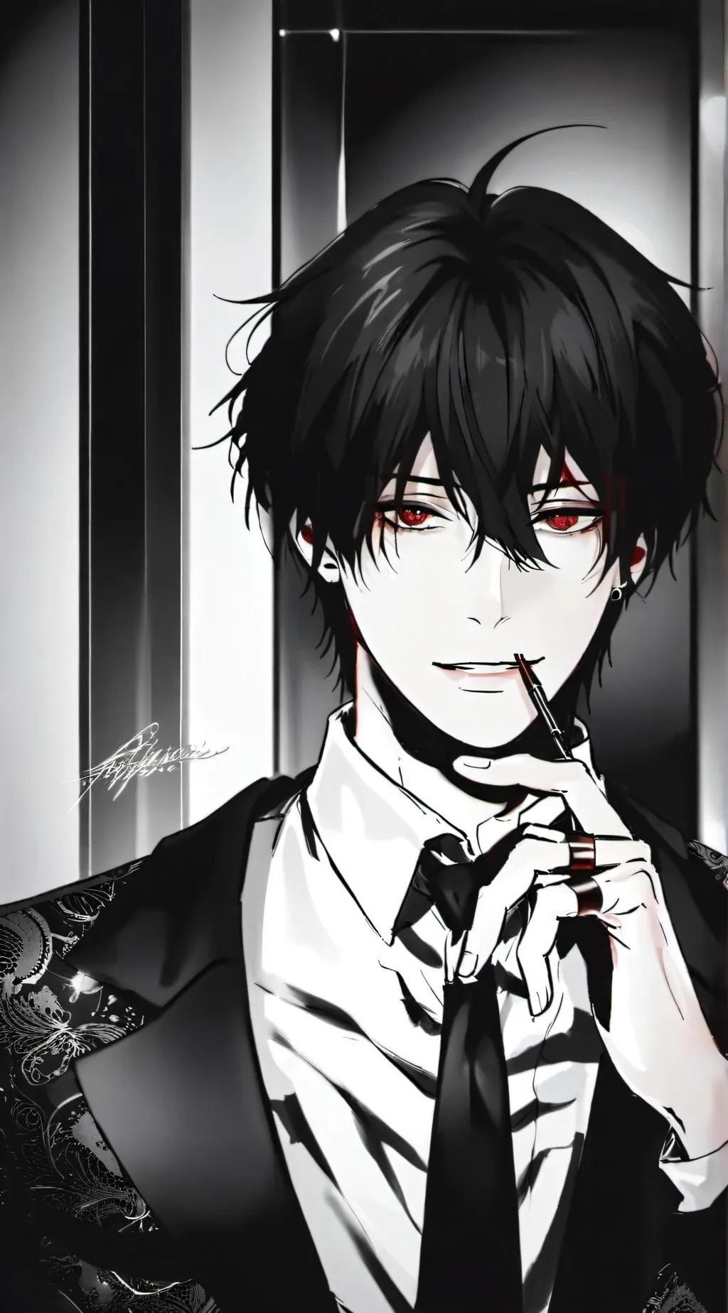 ai character: toji fushiguro background