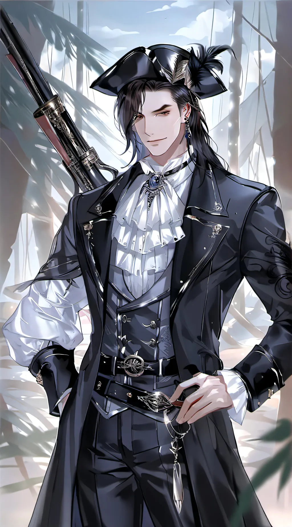 ai character: Asher♡ background