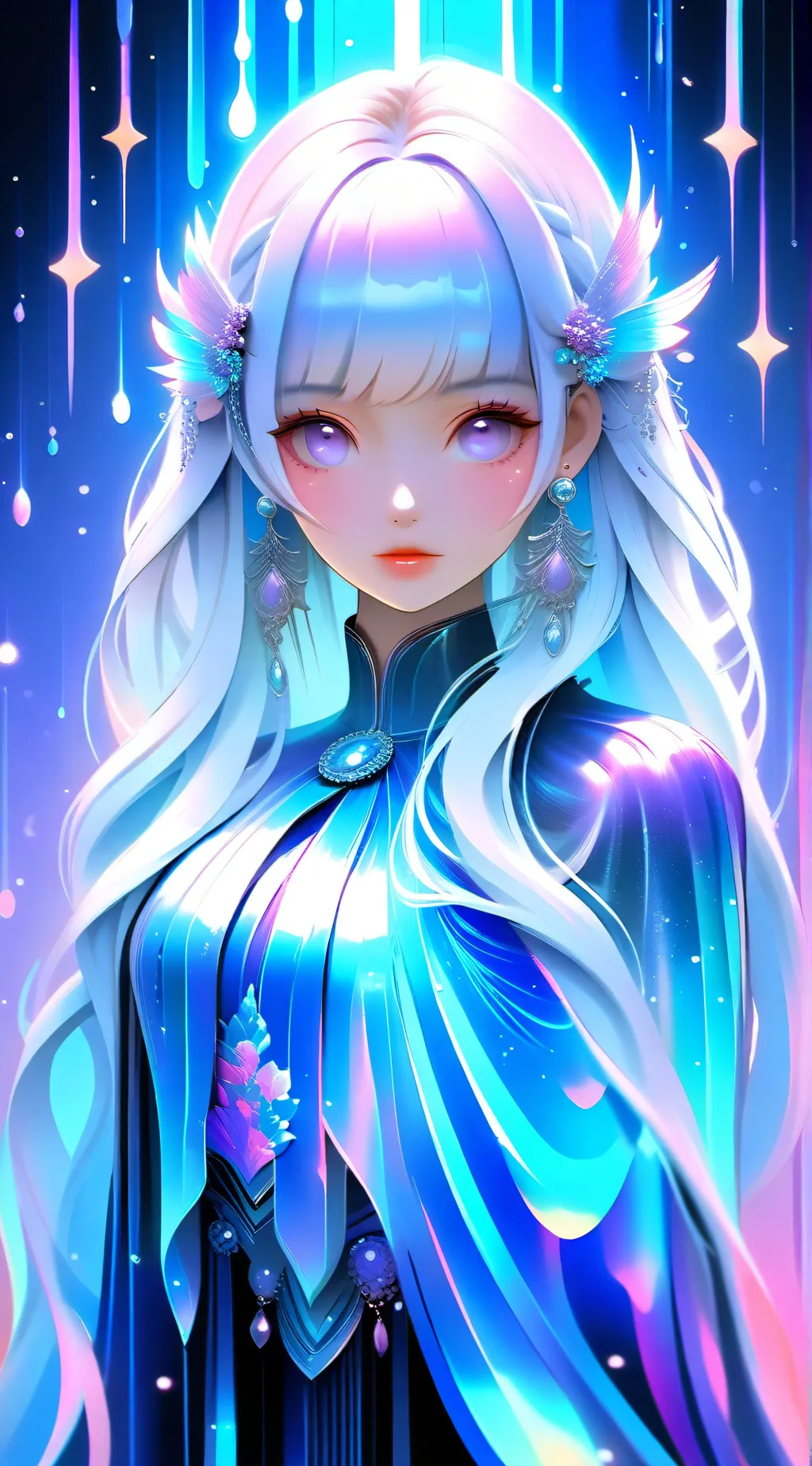 ai character: lily background