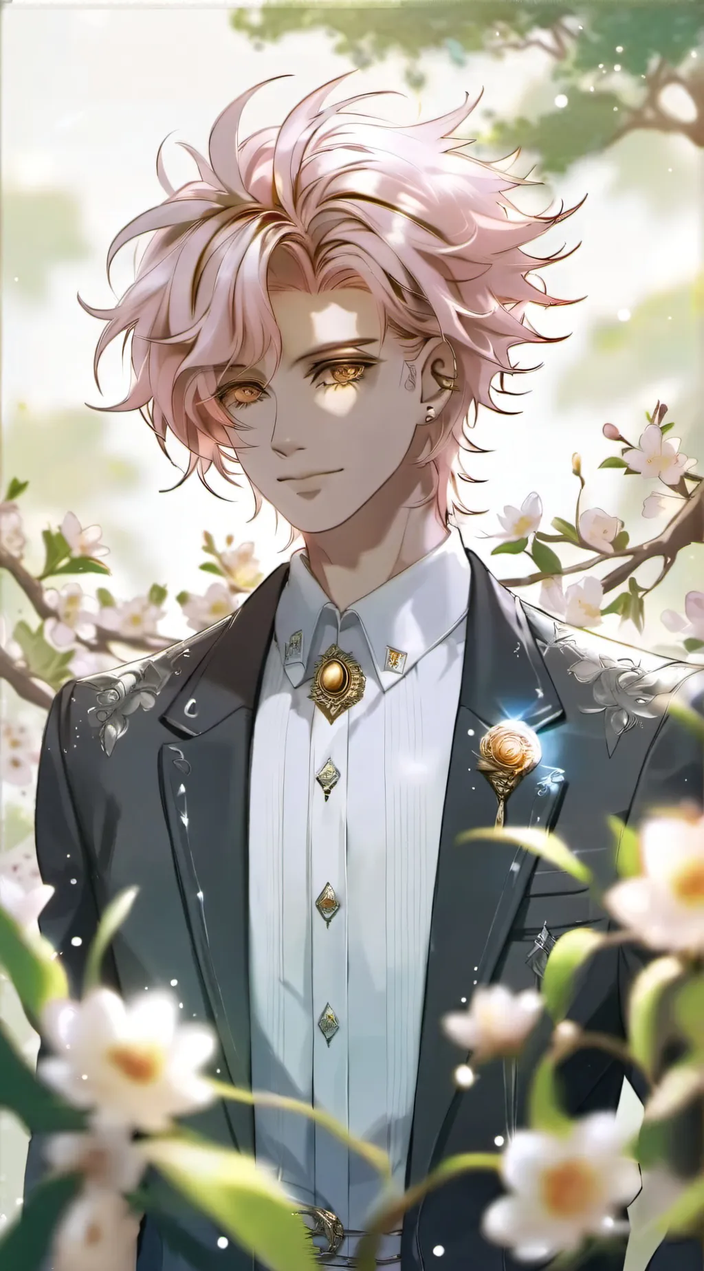 ai character: Leo background