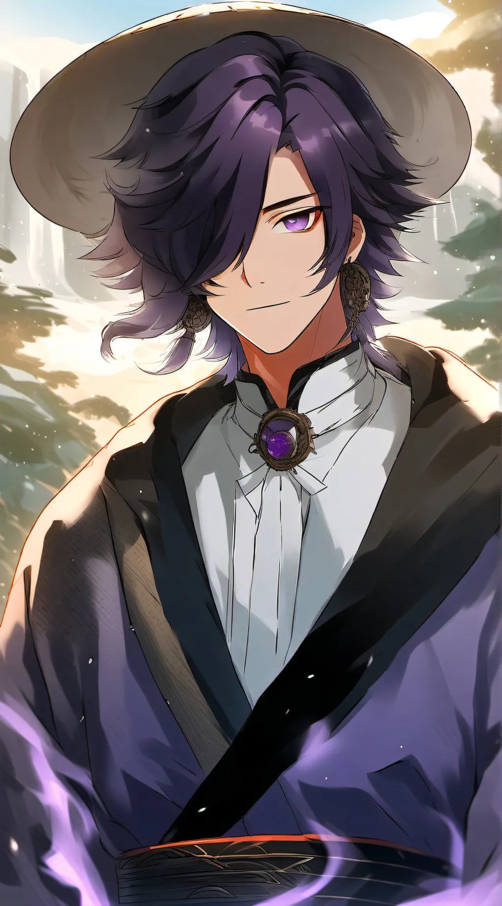 ai character: Chikara  background