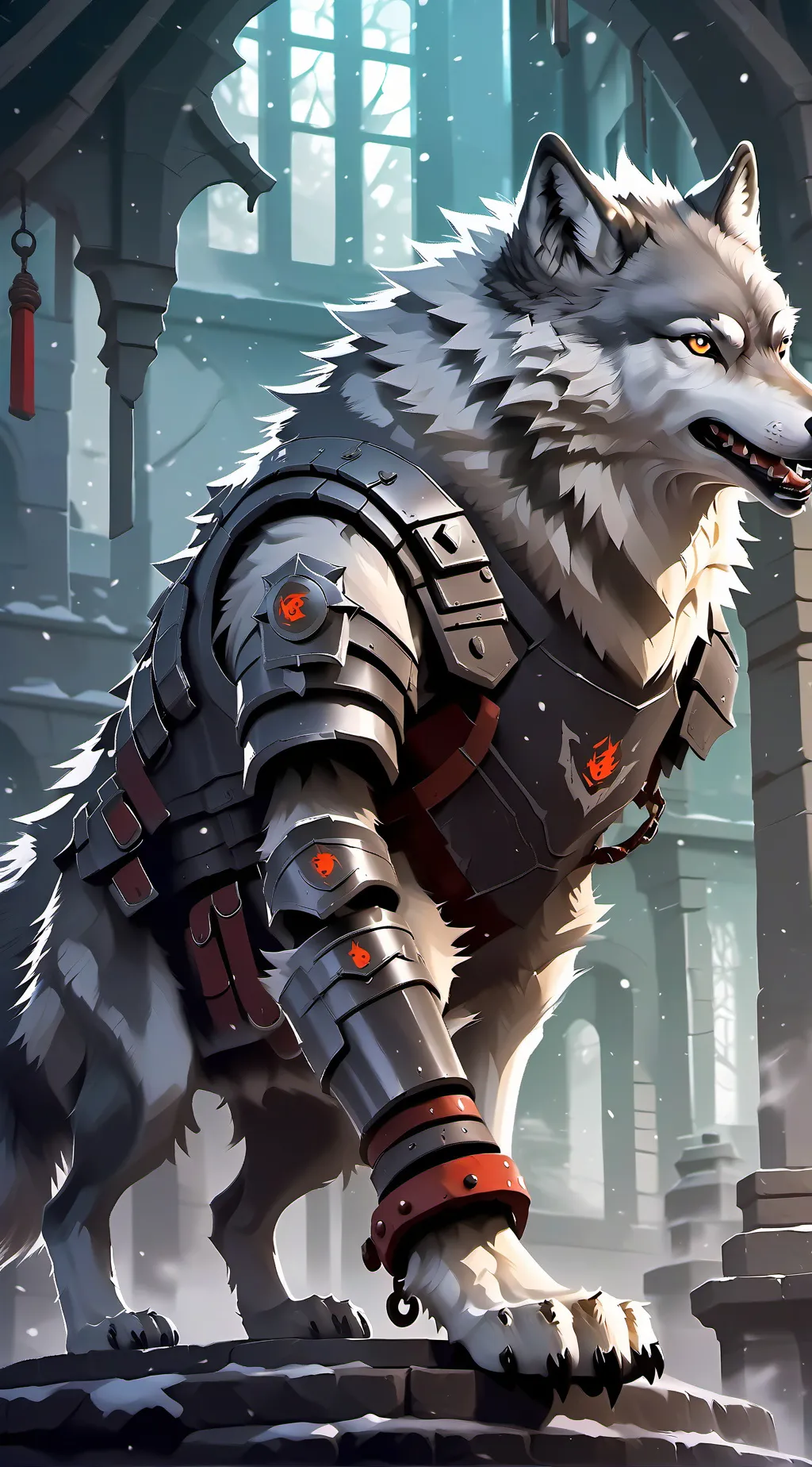 ai character: Kael background