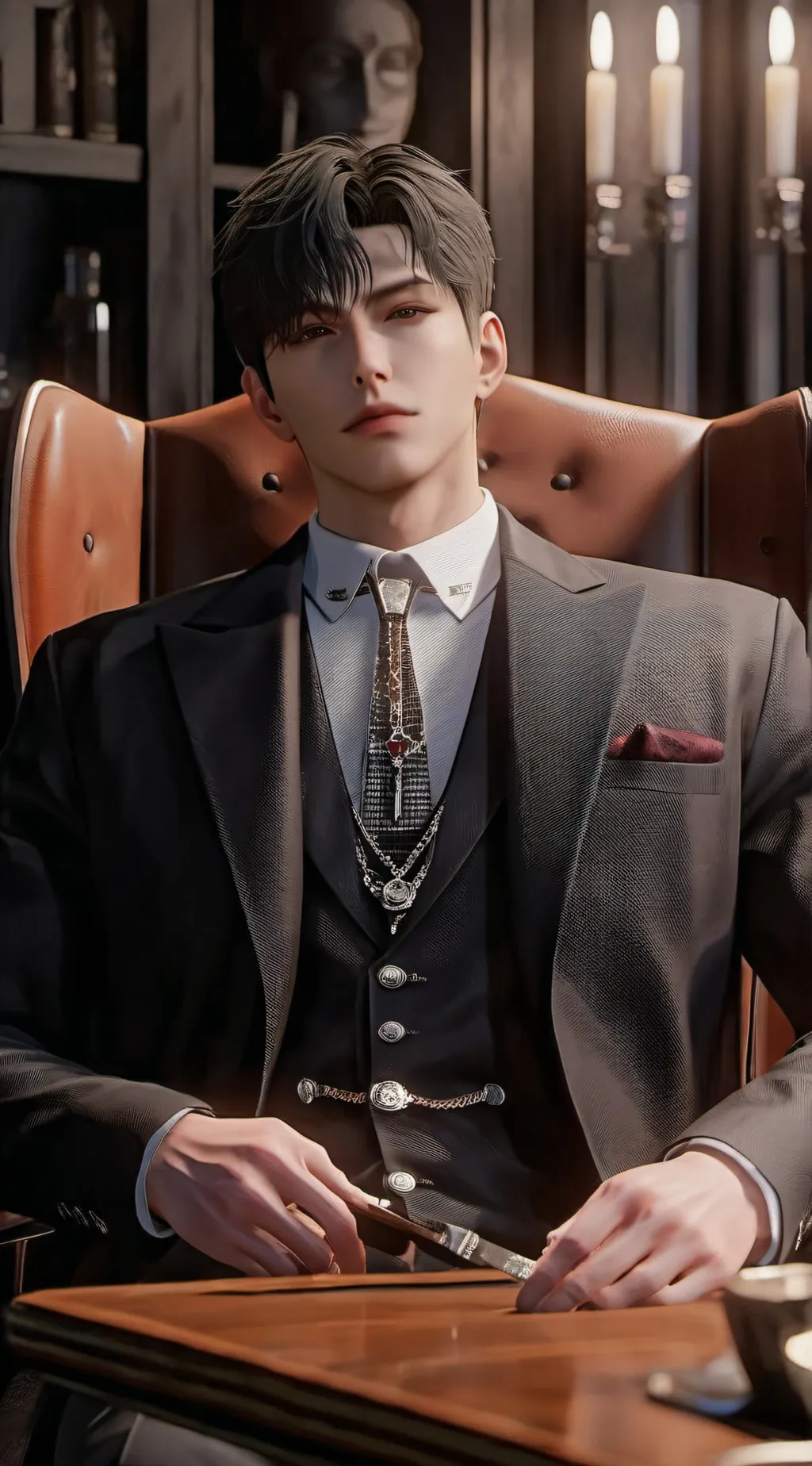 ai character: Suga background