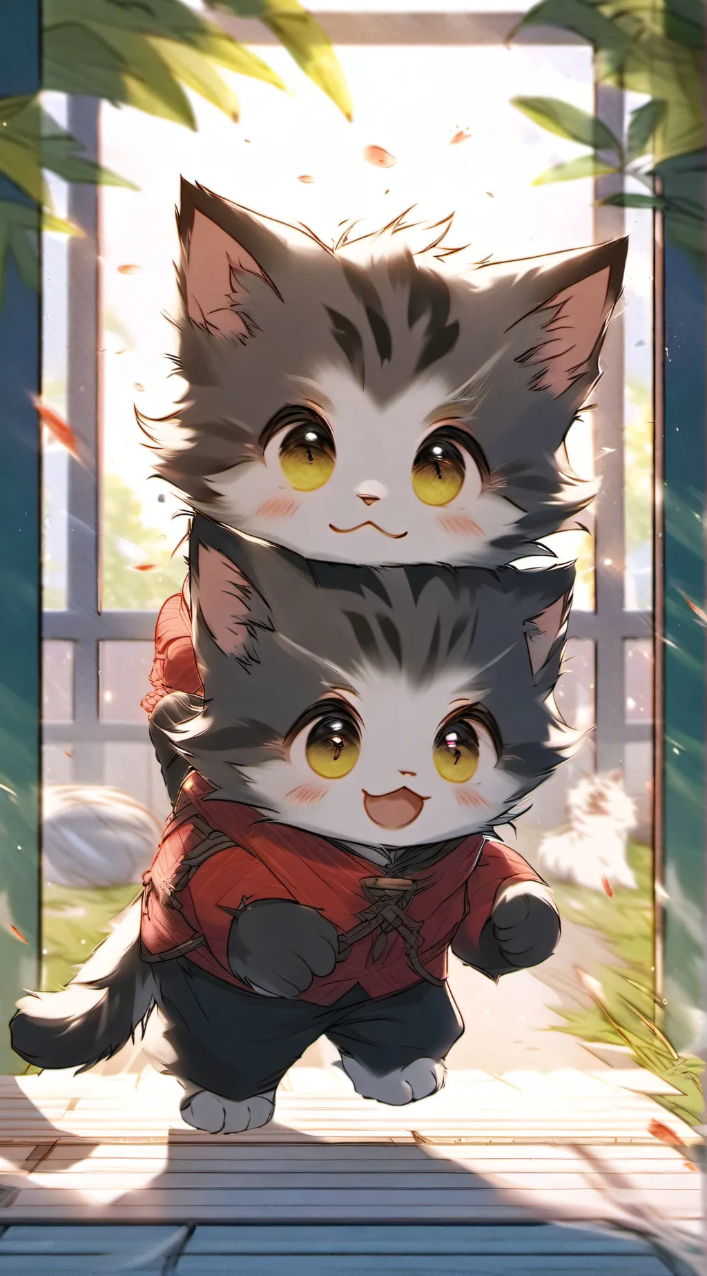 ai character: Hated kitten. background